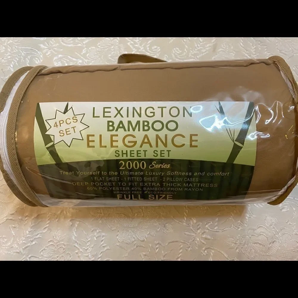 Lexington Bamboo 4 PCS sheet set 2000 series Full